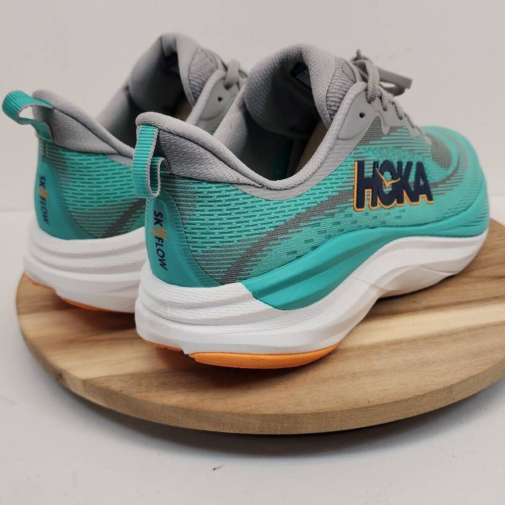 HOKA Skyflow Men's Size 11 D Stellar Grey/Shoreline - Picture 4 of 10